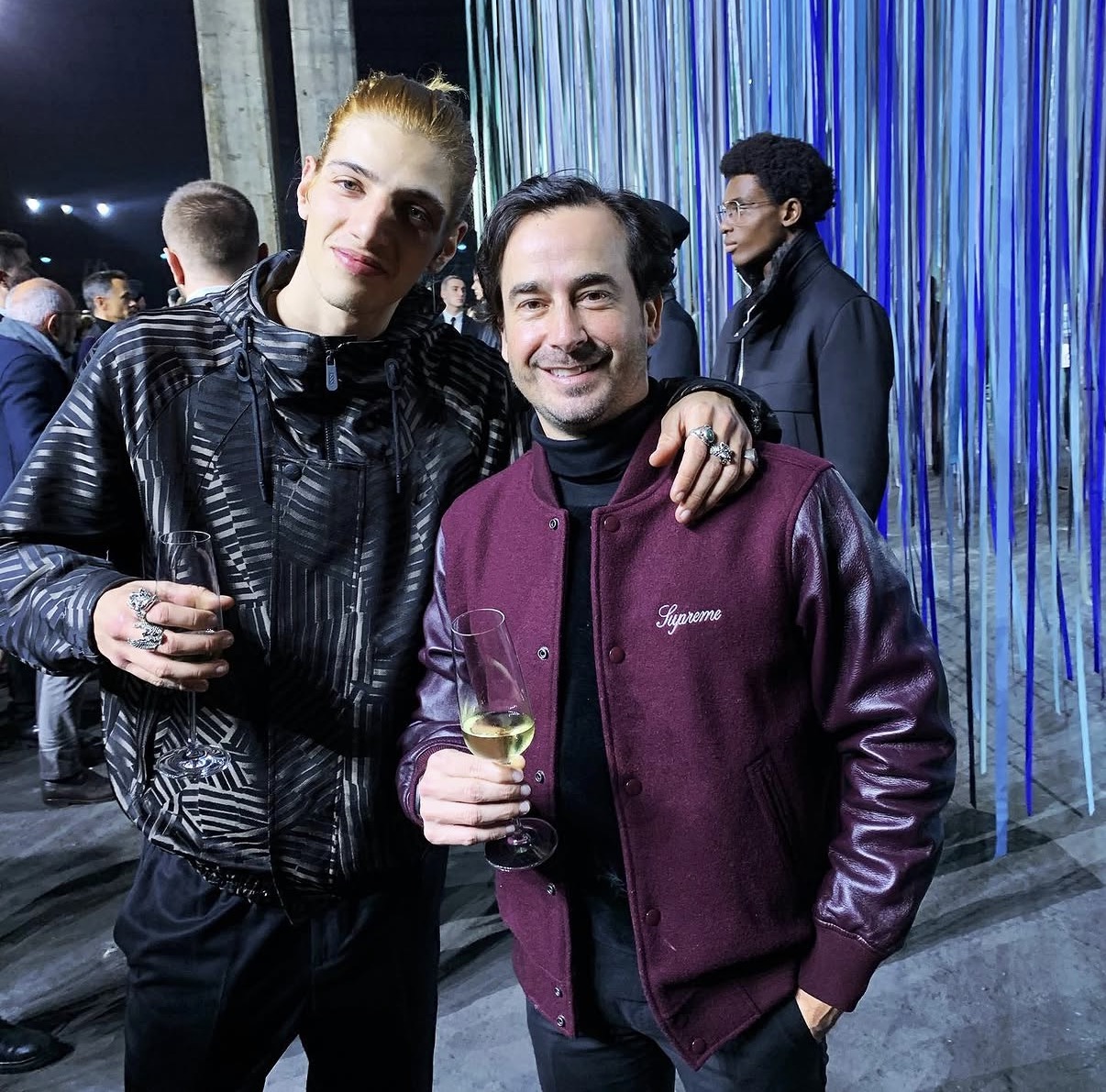 With Ivan Federico, Milan Fashion Week